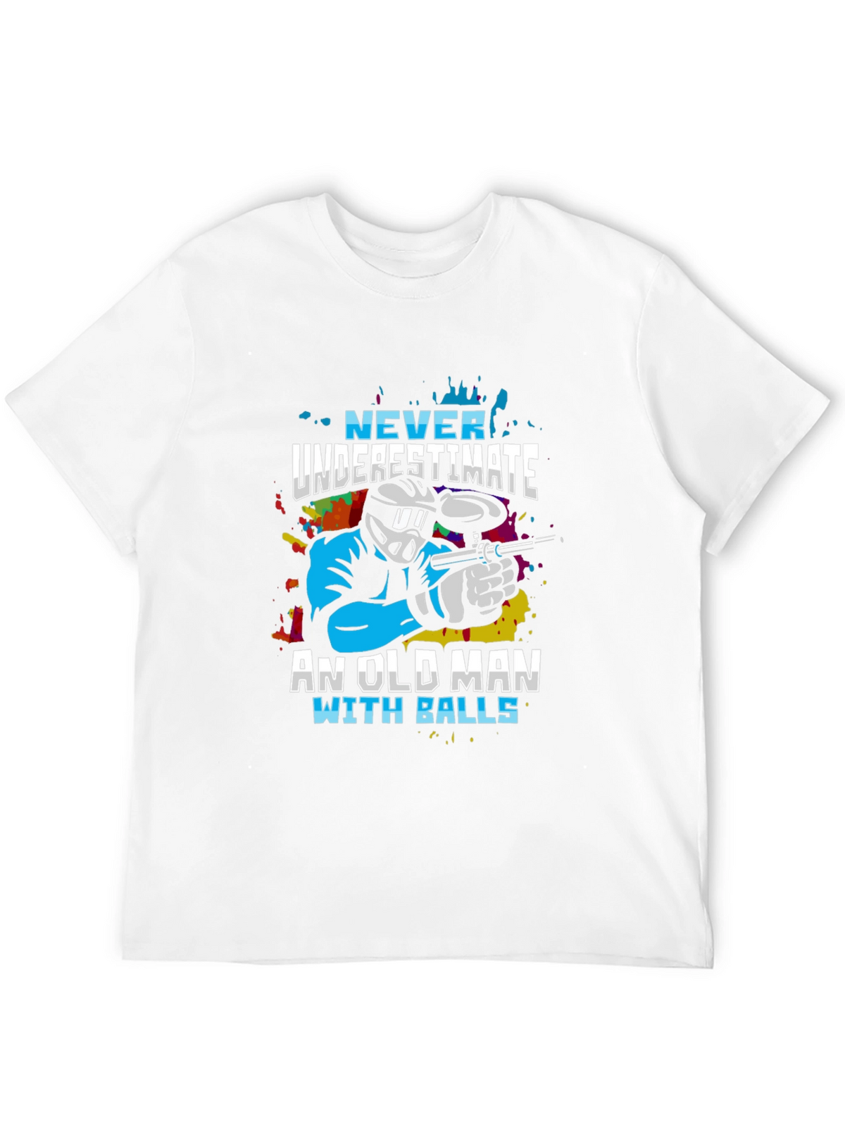 Never Underestimate Old Man T-Shirt