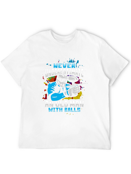 Never Underestimate Old Man T-Shirt