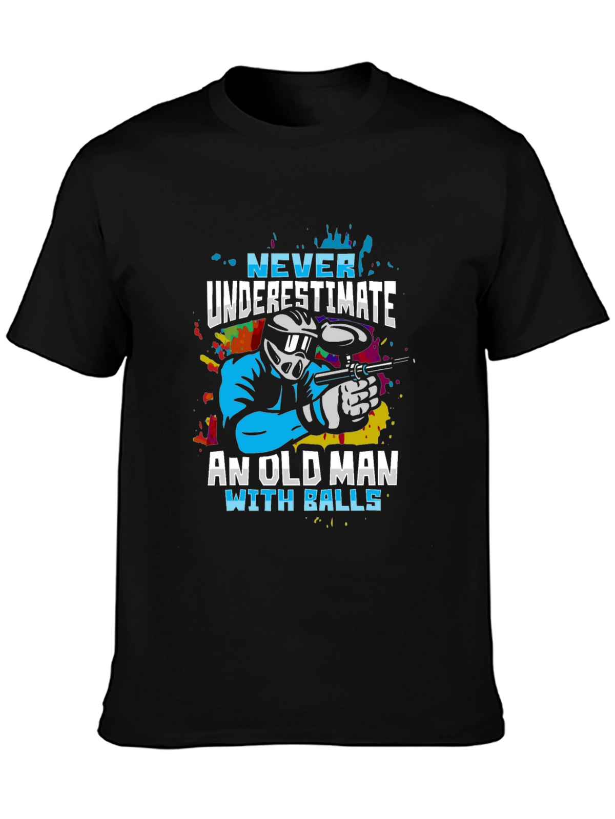 Never Underestimate Old Man T-Shirt