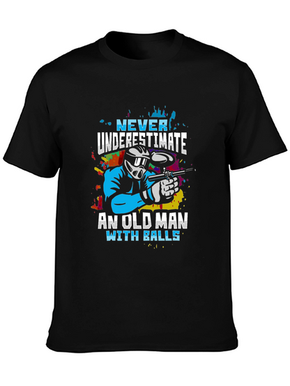 Never Underestimate Old Man T-Shirt