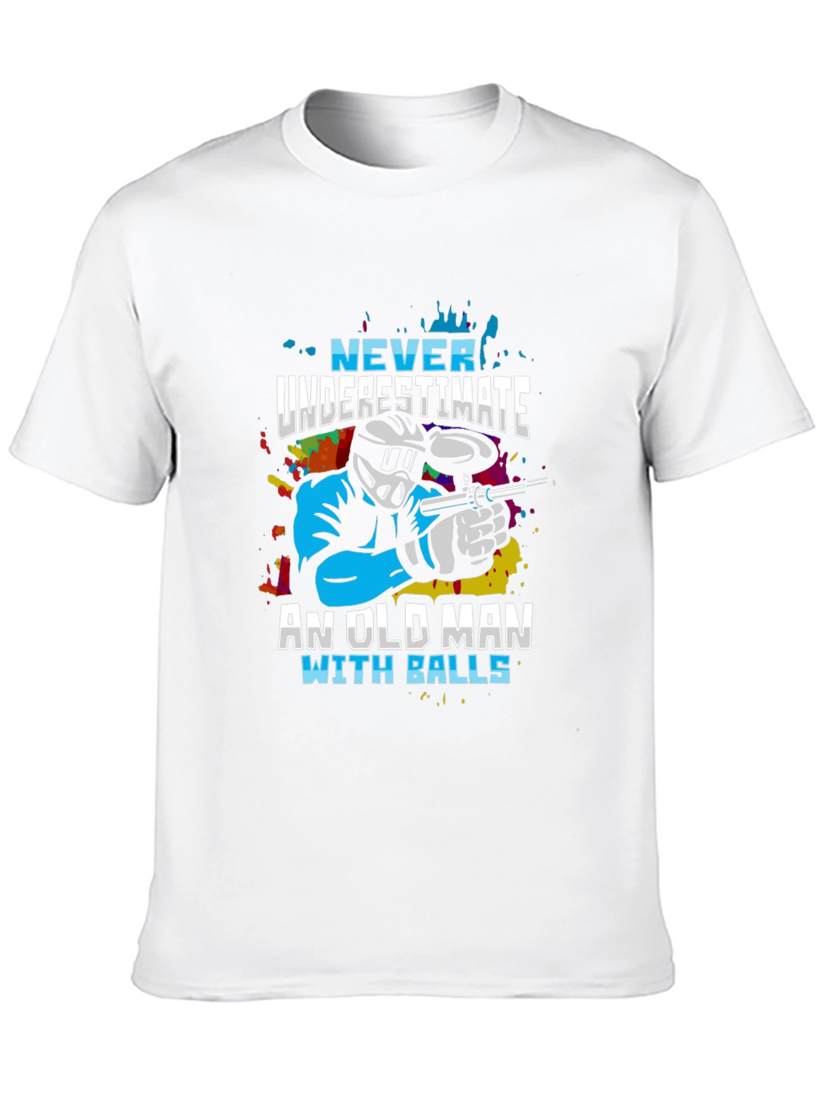 Never Underestimate Old Man T-Shirt