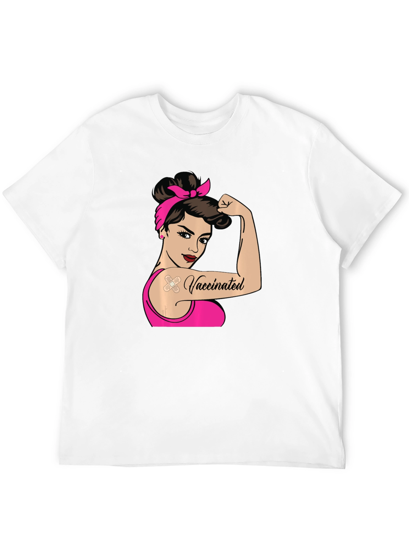 Vaccinated Rosie the Riveter T-Shirt