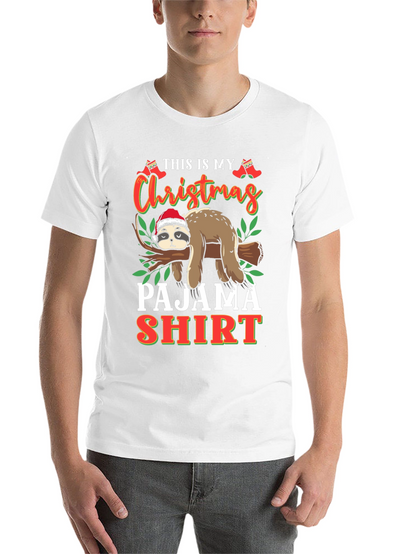 Christmas Sloth Pajama Shirt