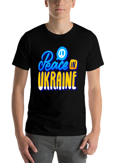 Peace in Ukraine T-Shirt - Solidarity Tee
