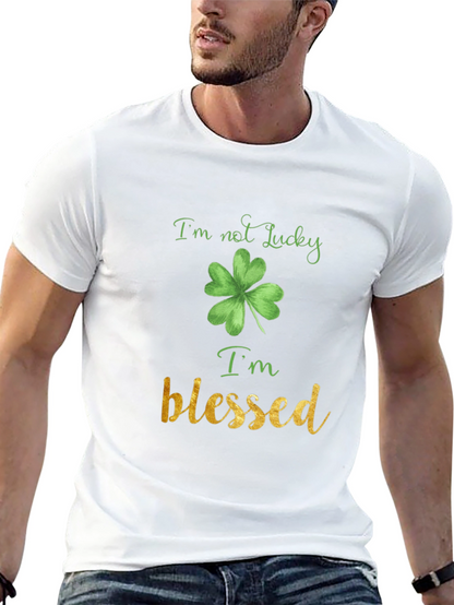 St. Patricks Day Im Blessed Black T-Shirt