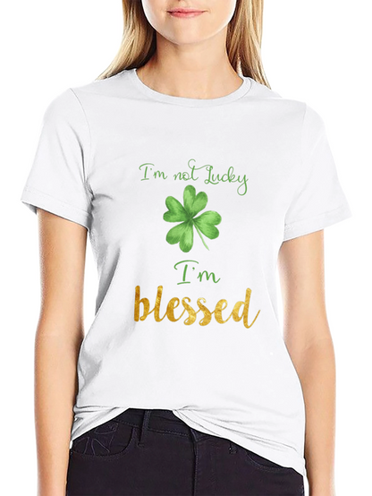 St. Patricks Day Im Blessed Black T-Shirt