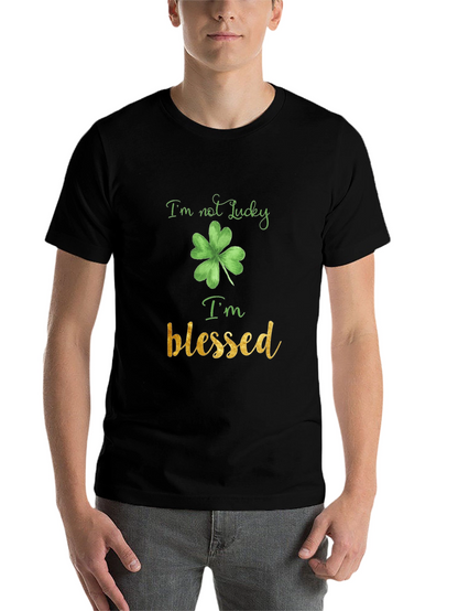 St. Patricks Day Im Blessed Black T-Shirt