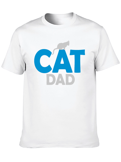 Cat Dad T-Shirt - Mens Graphic Tee