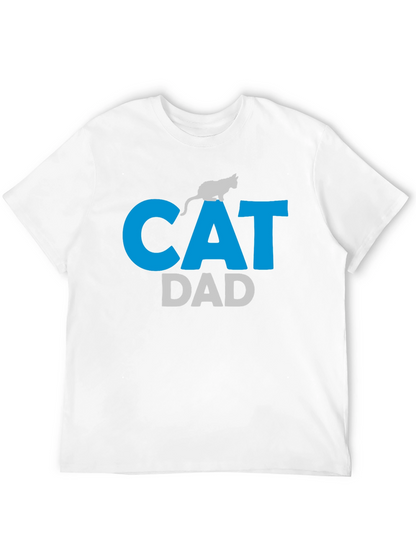 Cat Dad T-Shirt - Mens Graphic Tee