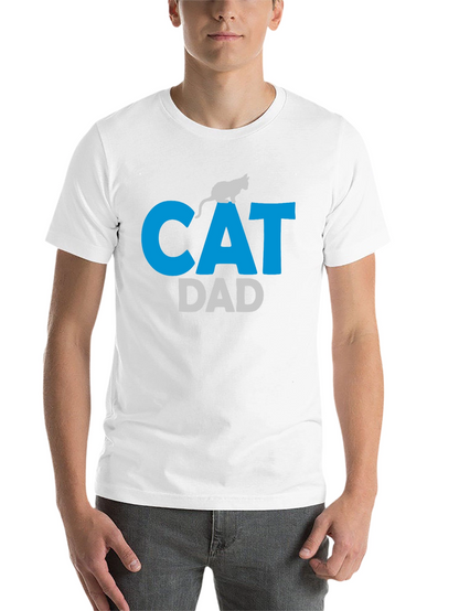 Cat Dad T-Shirt - Mens Graphic Tee
