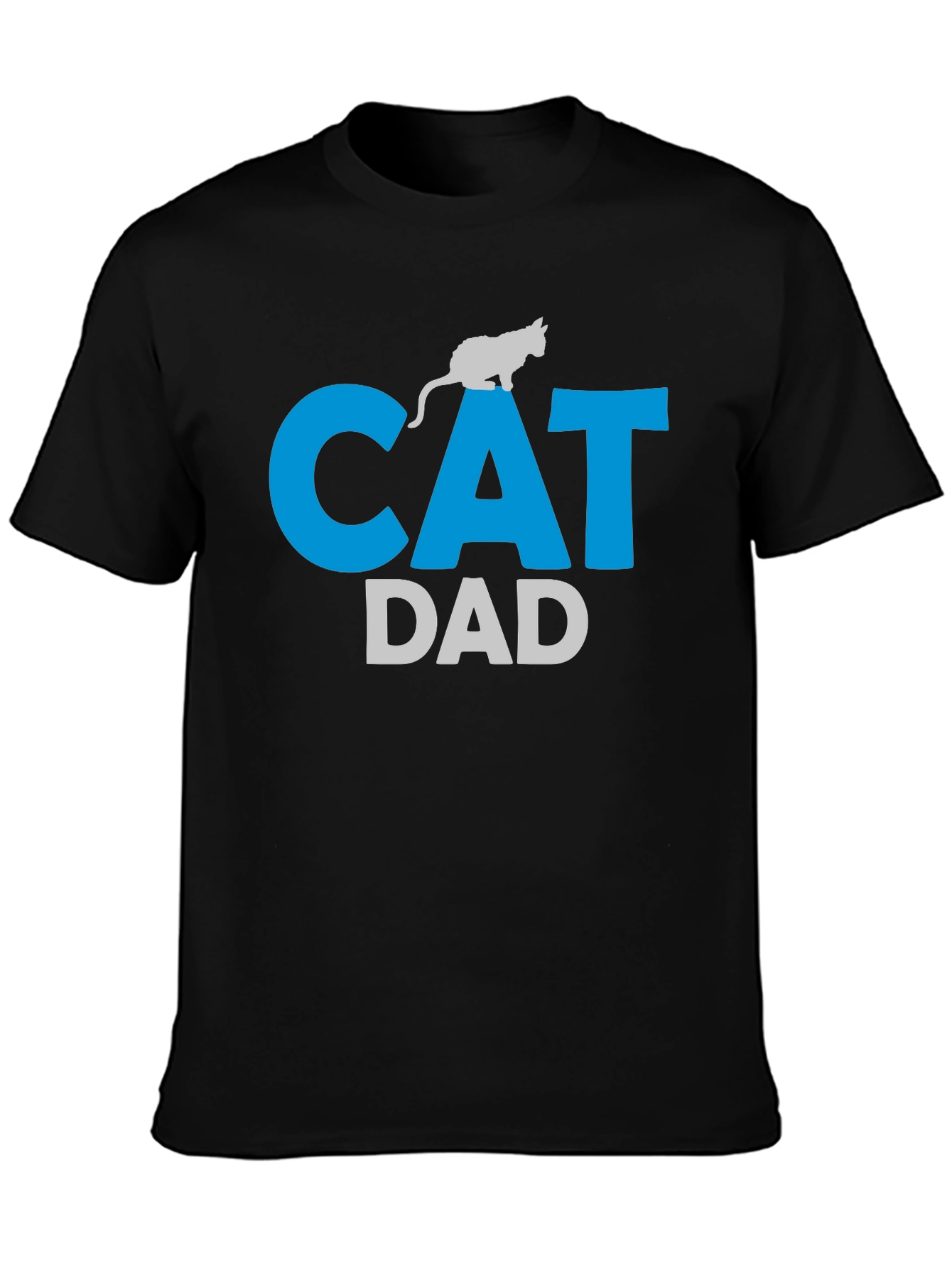 Cat Dad T-Shirt - Mens Graphic Tee