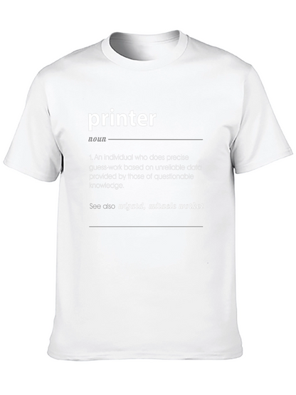 Printer Definition Funny Graphic Tee
