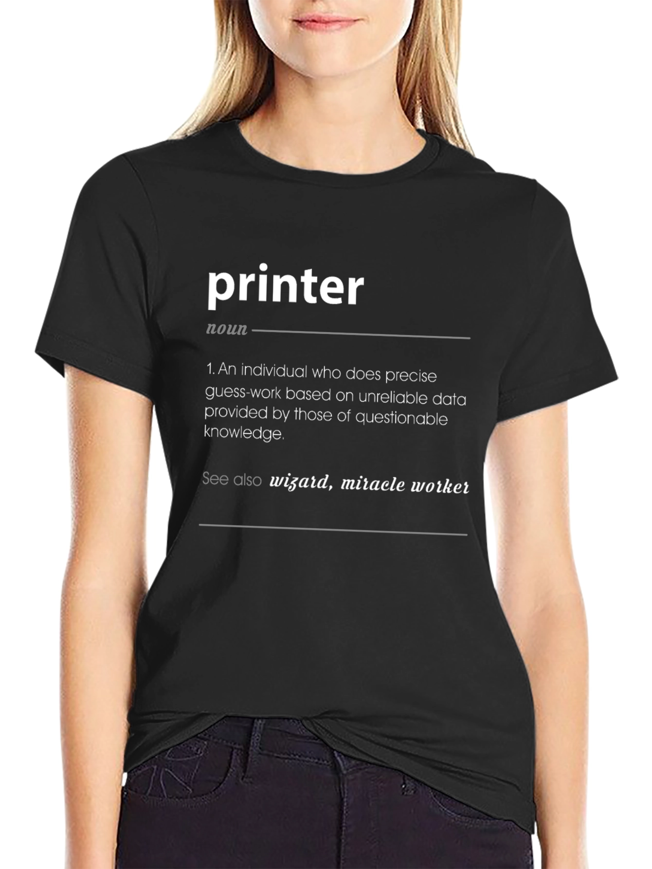 Printer Definition Funny Graphic Tee