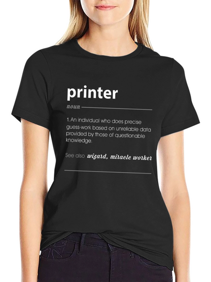 Printer Definition Funny Graphic Tee