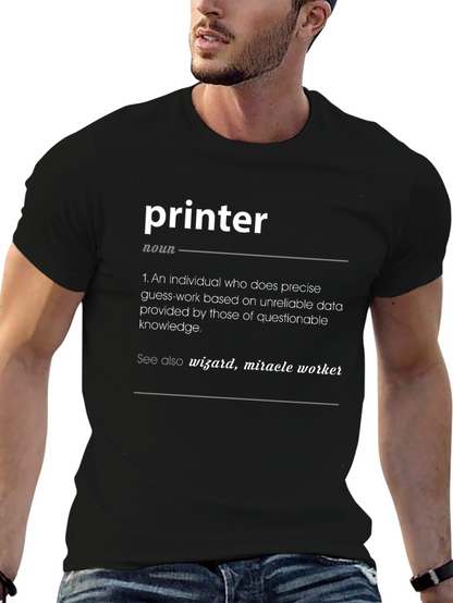 Printer Definition Funny Graphic Tee