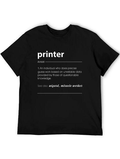 Printer Definition Funny Graphic Tee