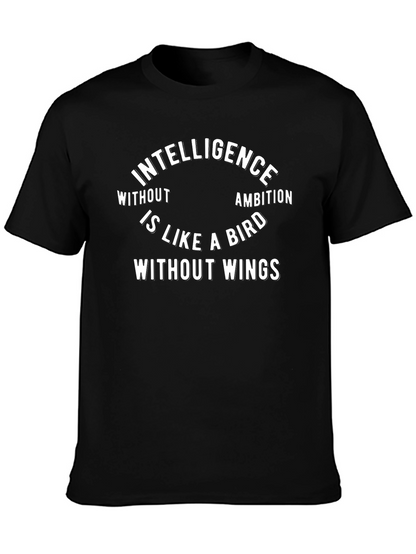 Intelligence and Ambition Graphic T-Shirt