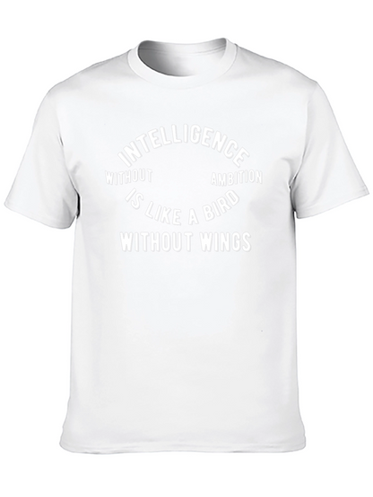 Intelligence and Ambition Graphic T-Shirt