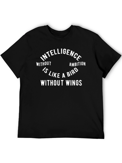 Intelligence and Ambition Graphic T-Shirt