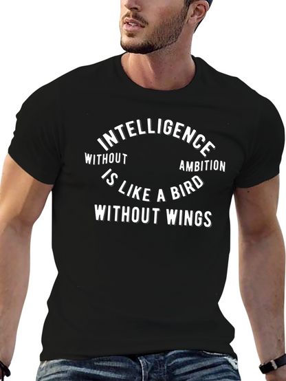 Intelligence and Ambition Graphic T-Shirt
