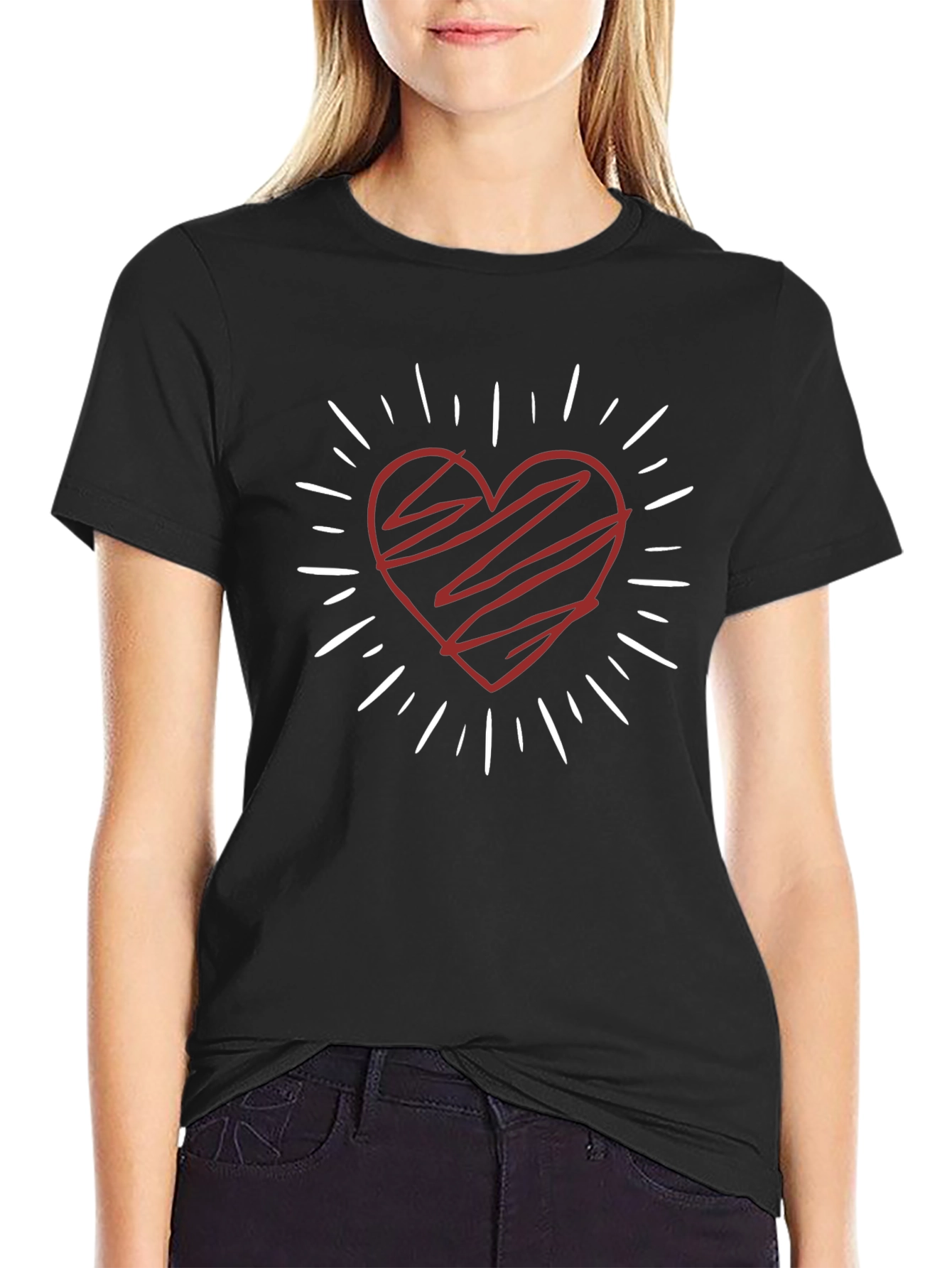 Heart Graphic T-Shirt