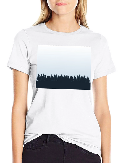 Mens Black Forest Graphic Tee