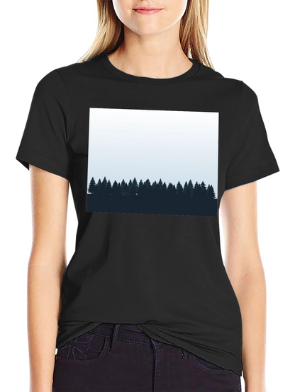 Mens Black Forest Graphic Tee