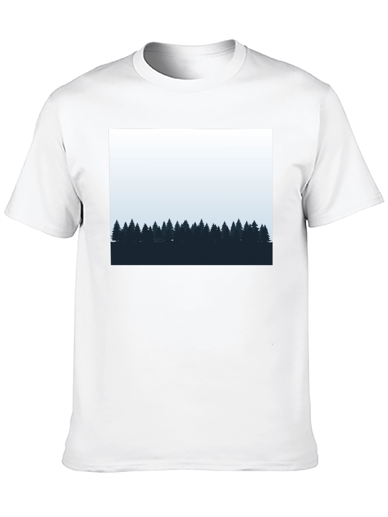 Mens Black Forest Graphic Tee