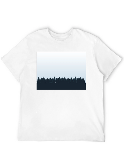 Mens Black Forest Graphic Tee