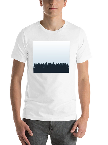 Mens Black Forest Graphic Tee