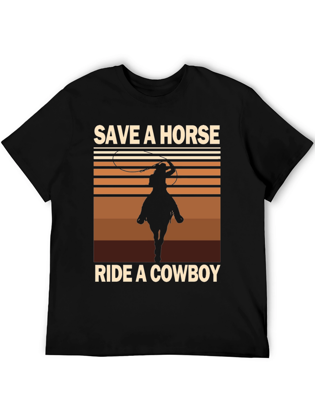 Save a Horse Ride a Cowboy Graphic Tee