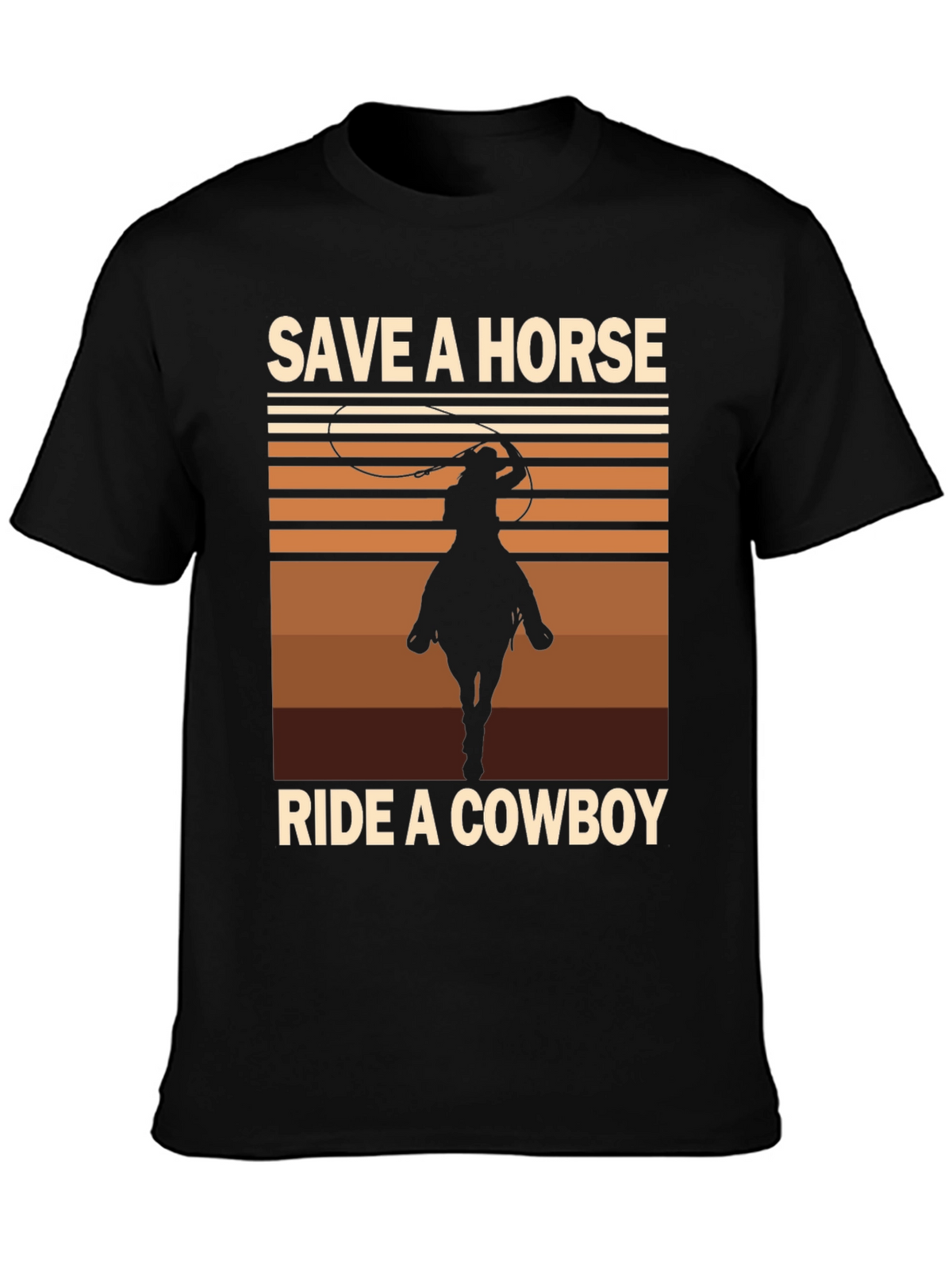 Save a Horse Ride a Cowboy Graphic Tee
