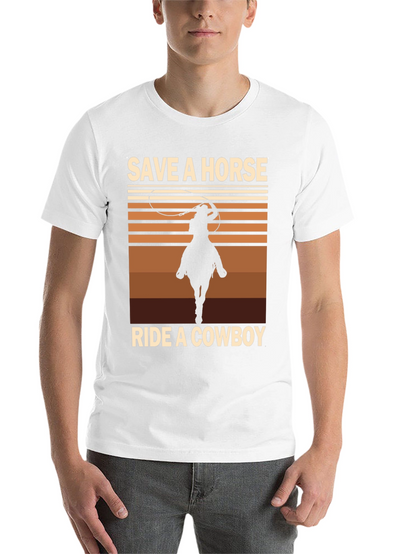 Save a Horse Ride a Cowboy Graphic Tee