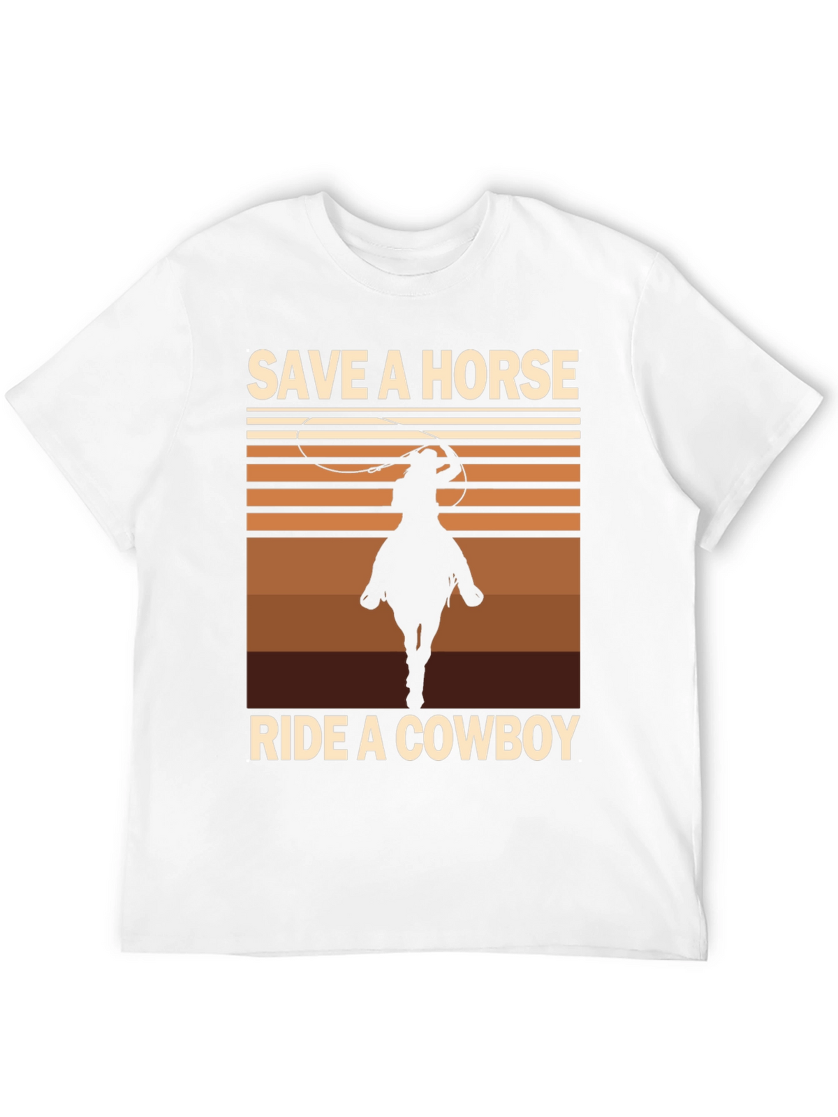 Save a Horse Ride a Cowboy Graphic Tee