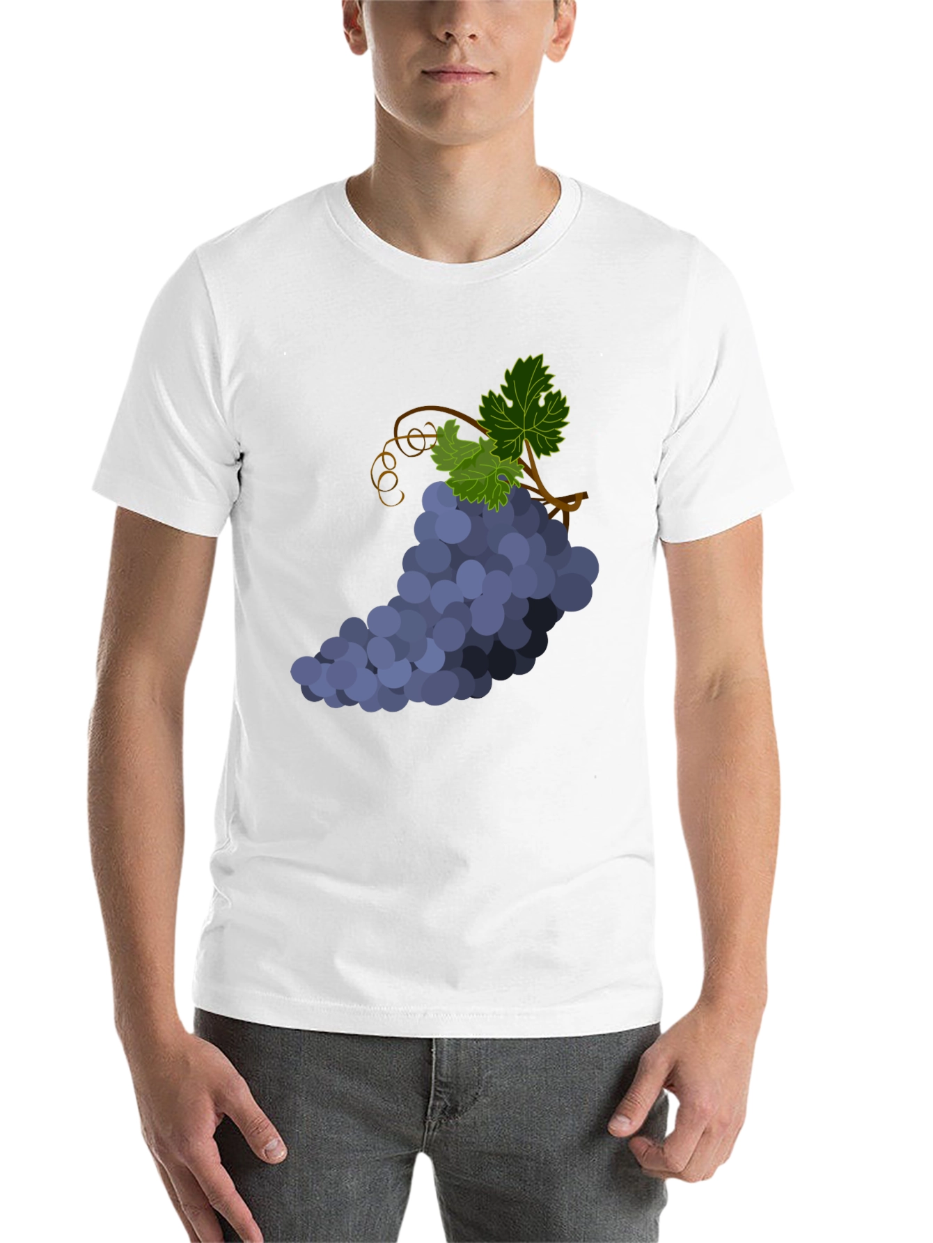 Grapes Graphic T-Shirt - Unique Design