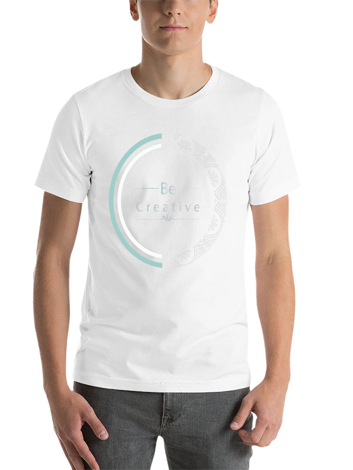 Be Creative Graphic Tee - Stylish Comfort