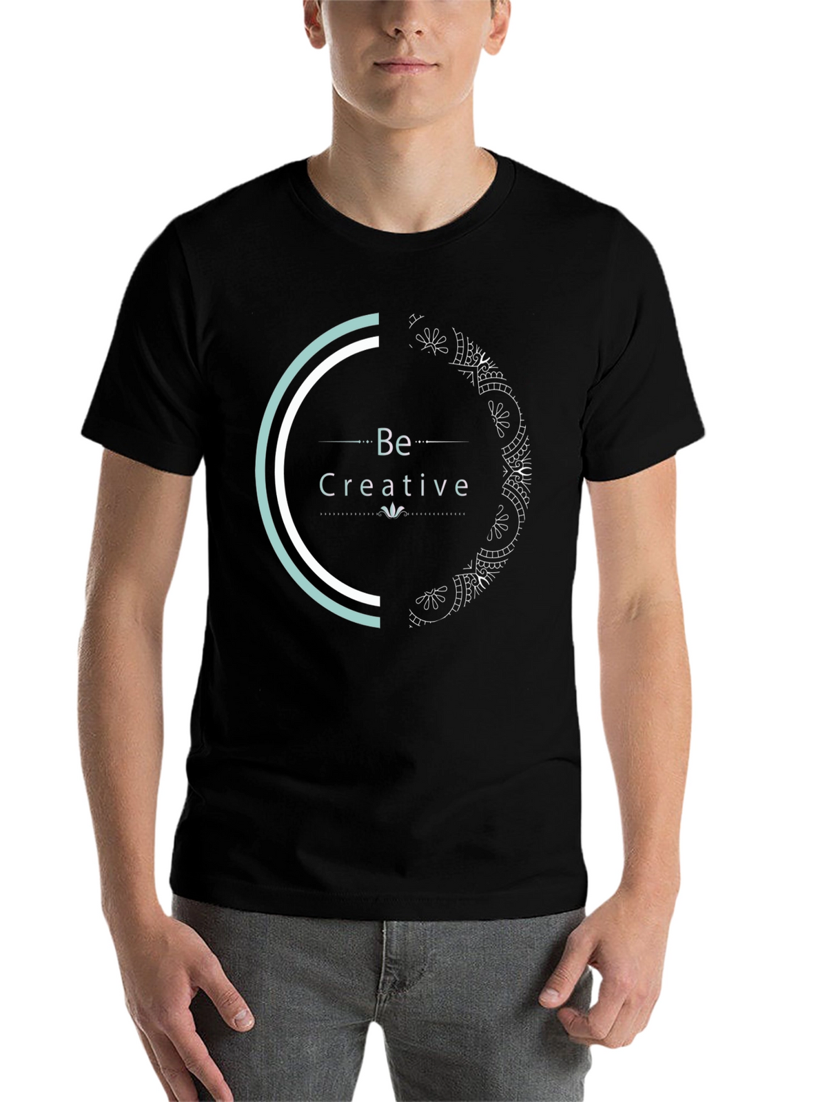 Be Creative Graphic Tee - Stylish Comfort