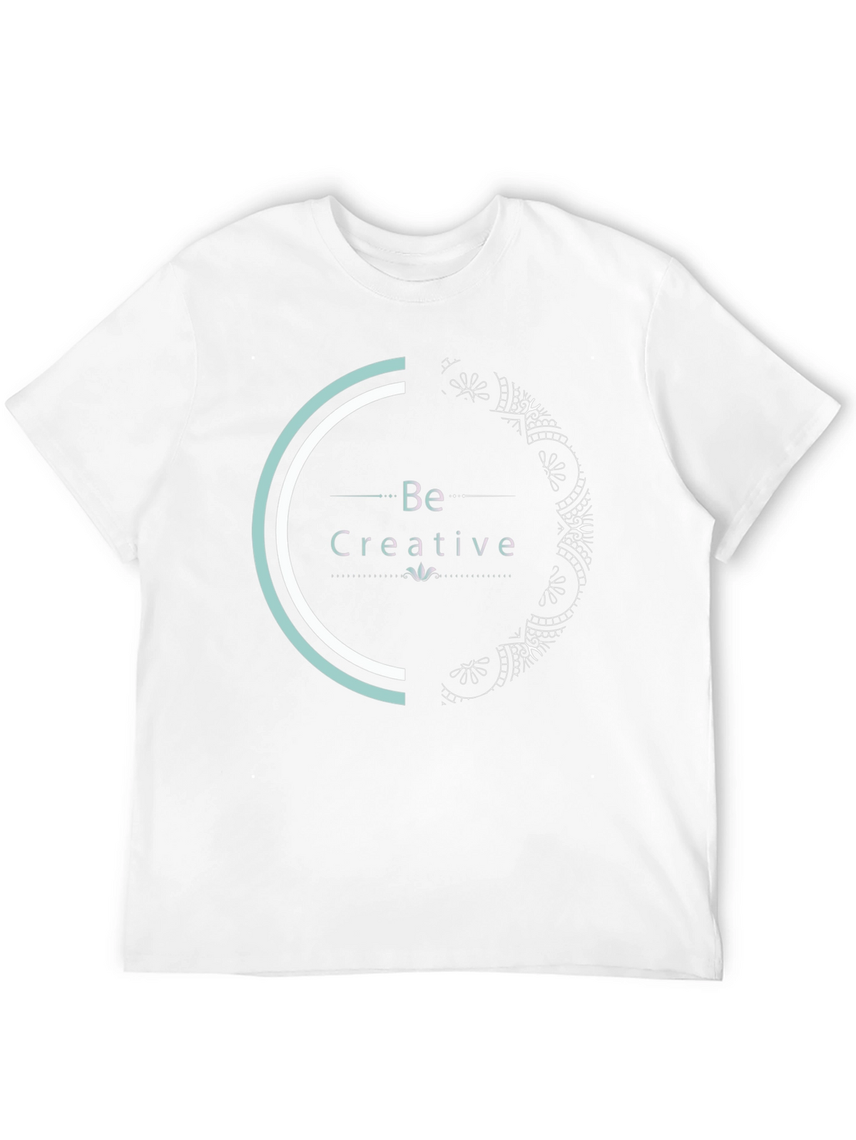 Be Creative Graphic Tee - Stylish Comfort