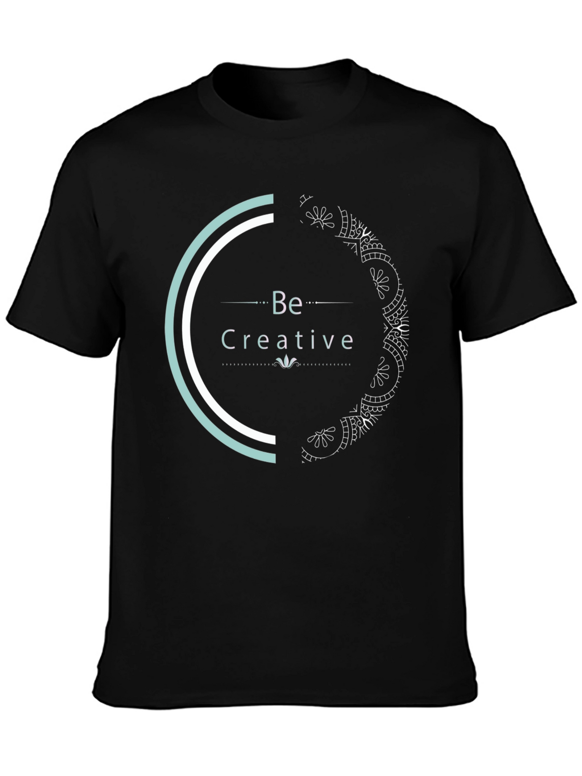 Be Creative Graphic Tee - Stylish Comfort