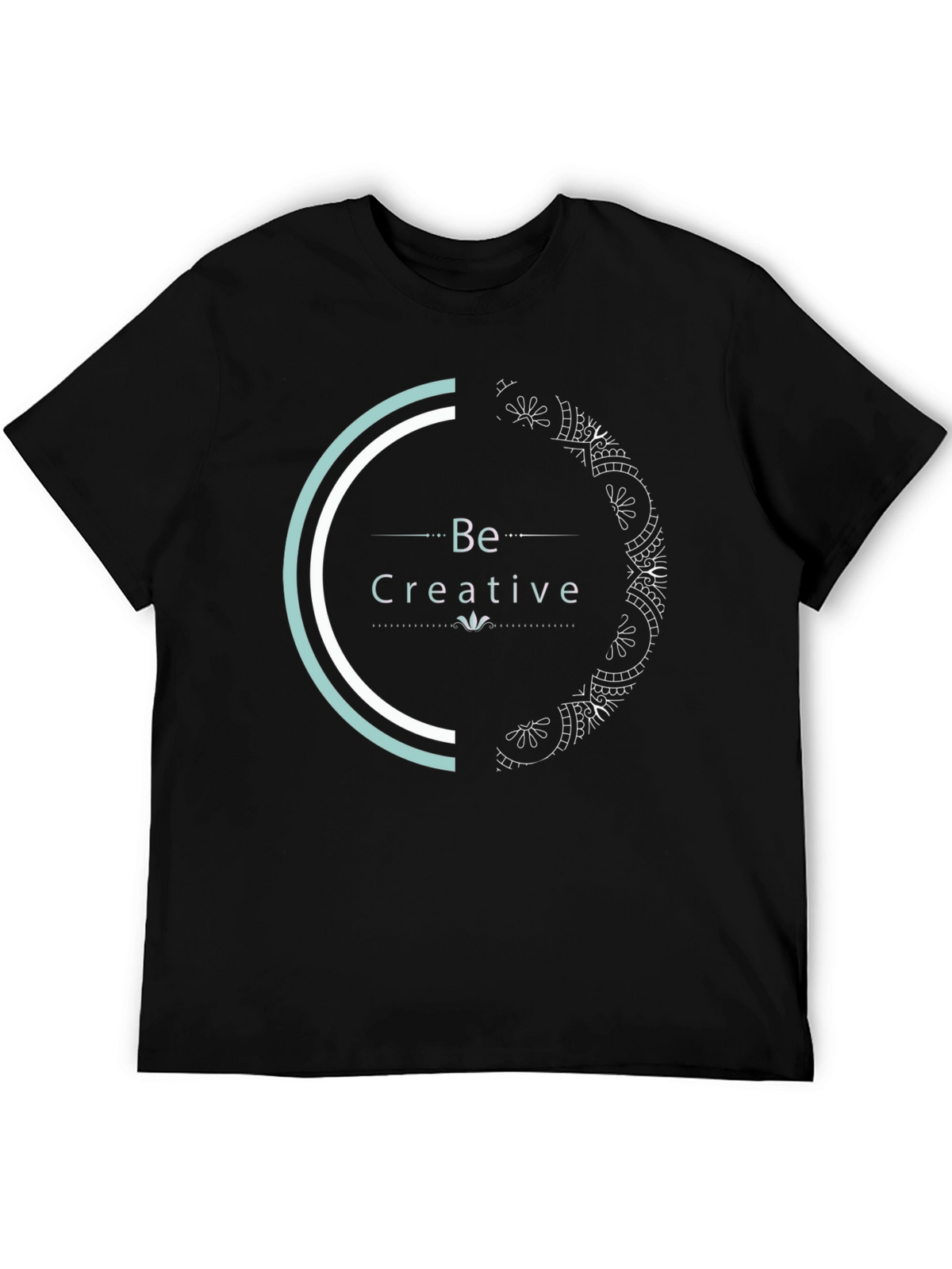 Be Creative Graphic Tee - Stylish Comfort