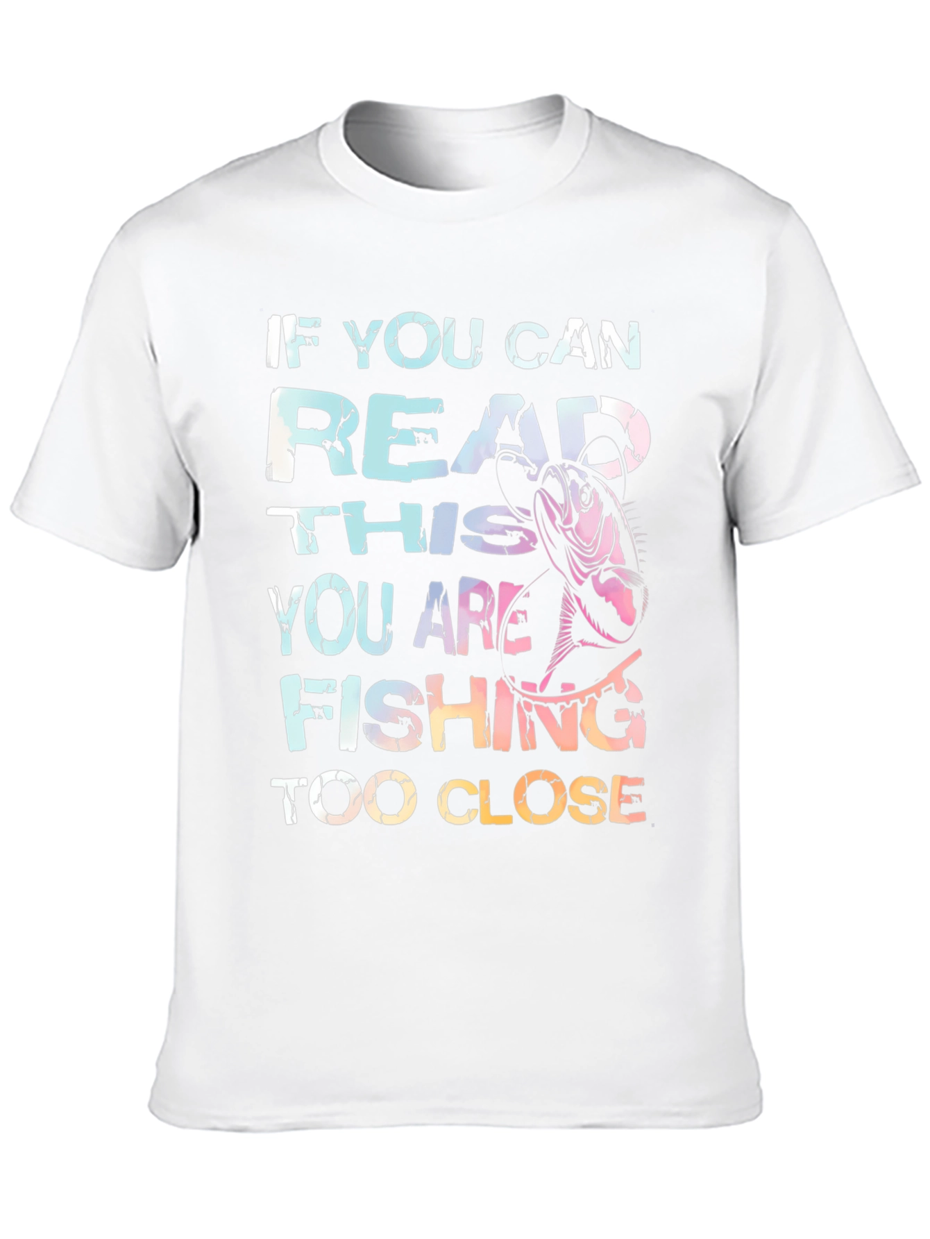 Fishing Too Close Graphic Tee