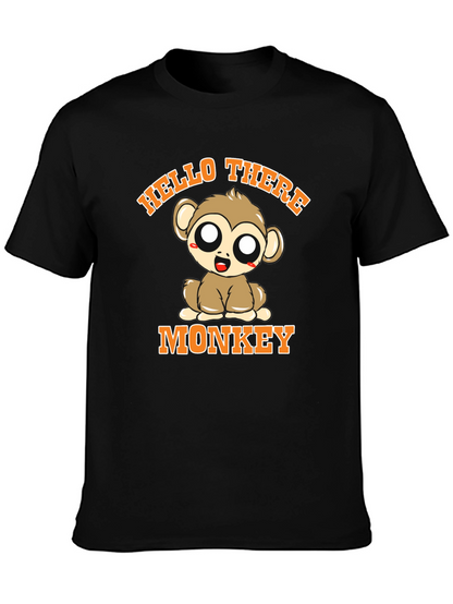 Hello There Monkey Graphic T-Shirt