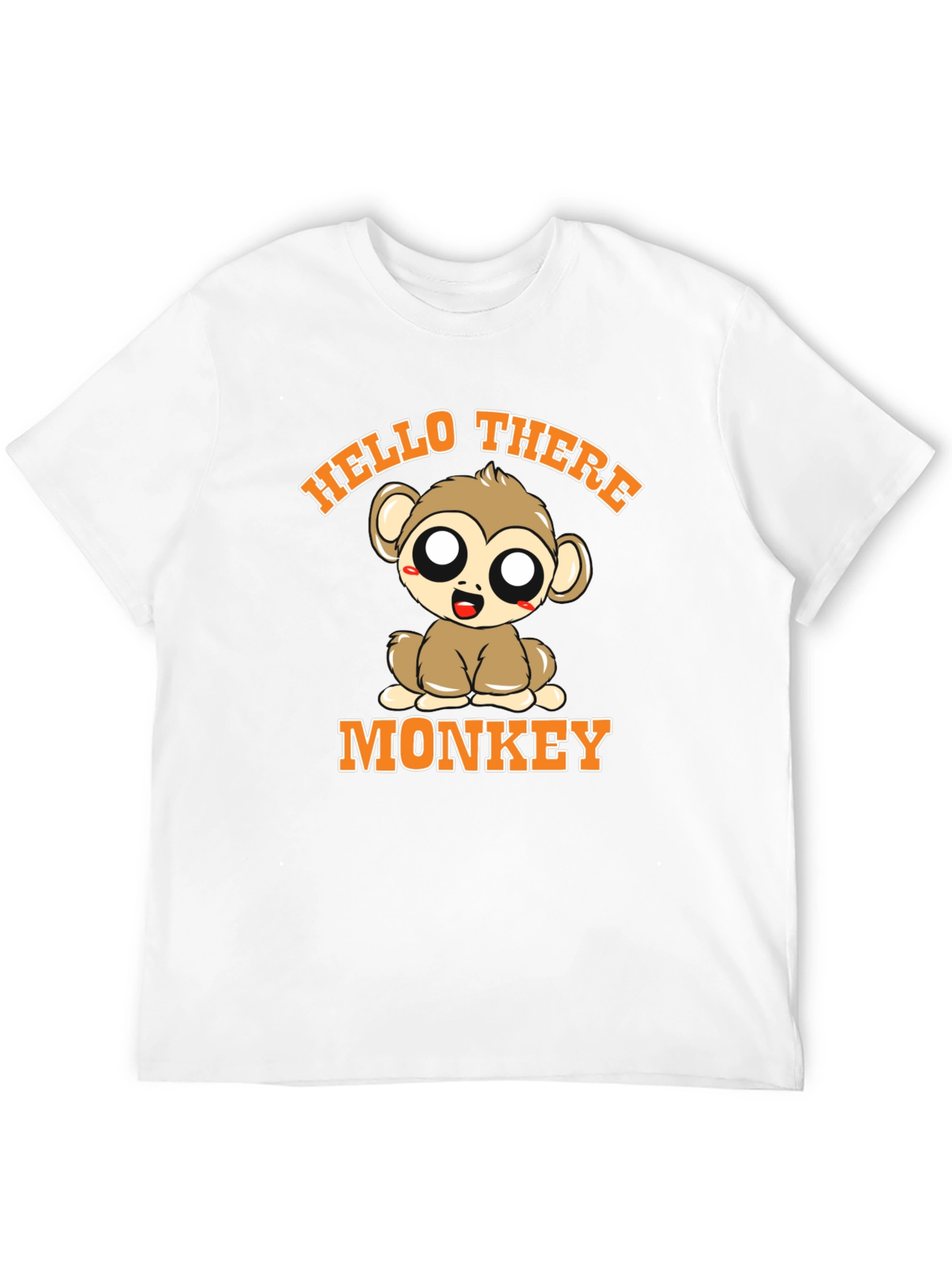 Hello There Monkey Graphic T-Shirt