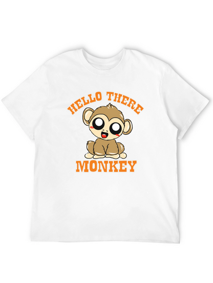 Hello There Monkey Graphic T-Shirt