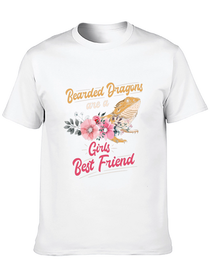 Bearded Dragon Girls Best Friend T-Shirt