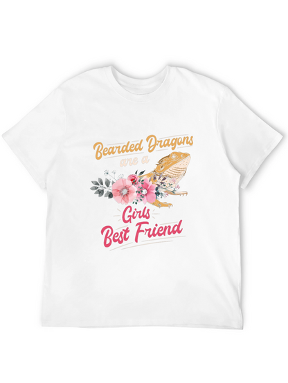 Bearded Dragon Girls Best Friend T-Shirt