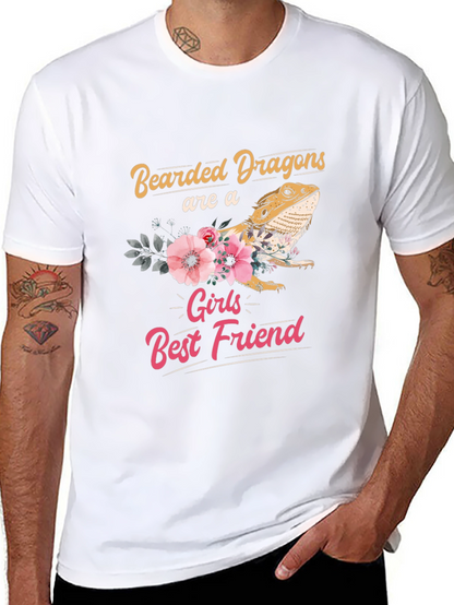Bearded Dragon Girls Best Friend T-Shirt