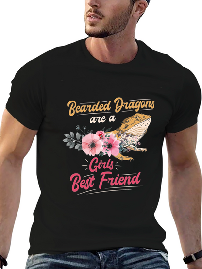 Bearded Dragon Girls Best Friend T-Shirt