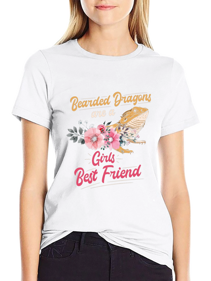 Bearded Dragon Girls Best Friend T-Shirt