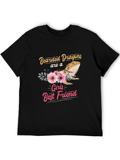 Bearded Dragon Girls Best Friend T-Shirt